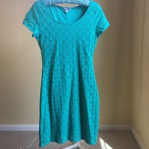 Isaac Mizrahi Green Dress small